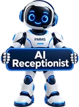 FMMS AI receptionist answering customer enquiries 24/7